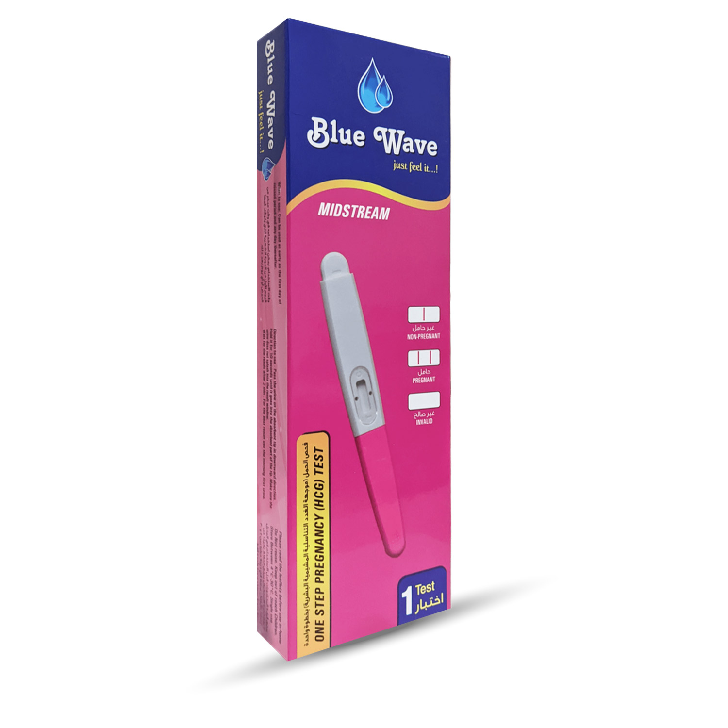 BLUE WAVE MIDSTREAM PREGNANCY TEST
